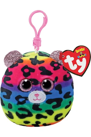 TY Squish a Boo Clips Dot Leopard 8cm