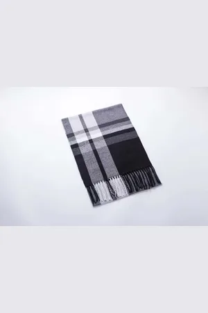 Fliex Sjaal - wintersjaal - heren - geruit