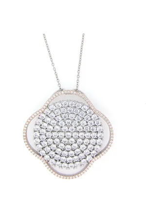 Velini Jewels P6495R -Hanger+Ketting -925 Zilver -Cubic Zirkonia