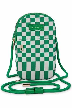 Selencia Telefoontasje Dames Crossbody - 100% Gerecycled telefoontasje design - Universeel Schoudertasje telefoon