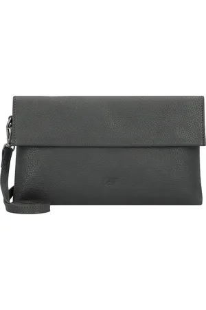 Jost Leren Koppeling Schoudertas Vika Clutch Grijs