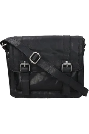 Spikes&Sparrow Medium Crossbodytas / Schoudertas Dames - Leer - Bronco