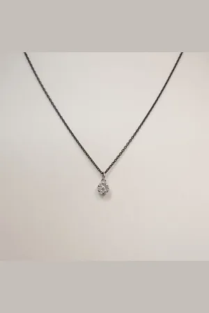 Verlinden Hanger - diamant - witgoud - 18 karaat - keramiek collier - Orotech - sale juwelier Verlinden St. Hubert van ???837,= voor ???495,=