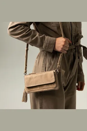 Manfield Suède clutch