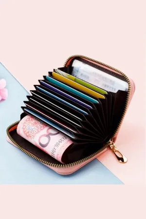 Merkloos Pasjeshouder Vrouwen - Voor 12 pasjes - Creditcardhouder - Card holder –