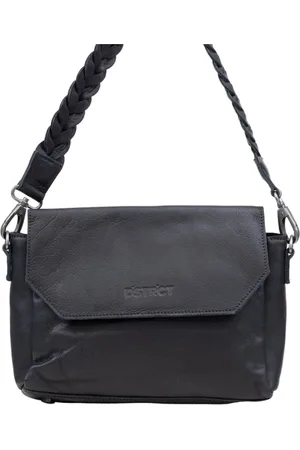 DSTRCT Medium Crossbodytas / Schoudertas Dames - Leer - Preston Park