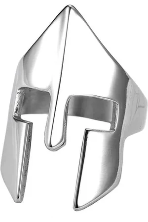 LGT JWLS Herenring edelstaal Spartan Helmet-21.5mm