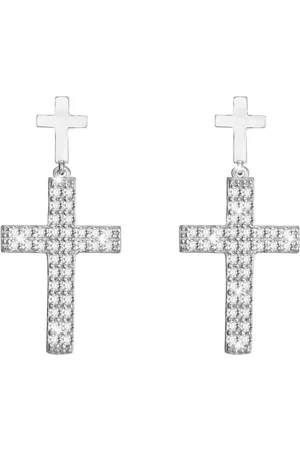 Di Lusso Oorhangers Chambéry - Zirkonia - 925 - Dames - 20 mm