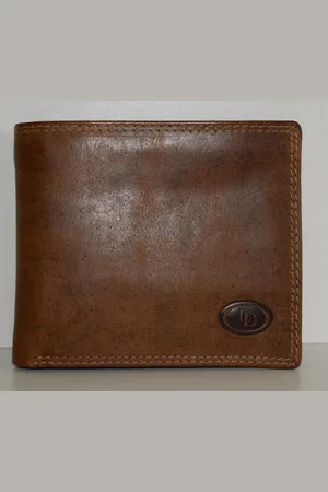 LEATHER DESIGN LD Billfold - Portemonnee - Laag Model 11 pasjes - Hunter
