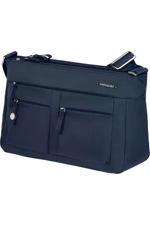 Samsonite Schoudertas - Move 4.0 Horizontal Shoulder Bag + Flap Dark Blue
