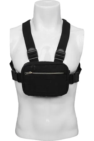 Merkloos Schoudertas, Sling Crossbody Bag borstzak rugzak multi-pocket rugzak voor kamperen, wandelen, fietsen, reizen en dagelijks gebruik, , Rugzak
