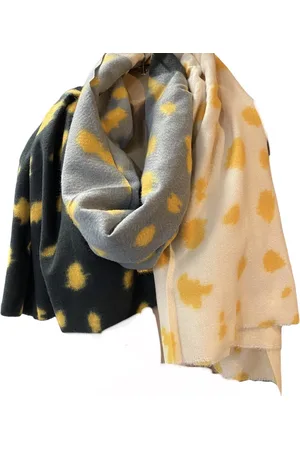 Merkloos Sjaal herfst/winter met panterprint