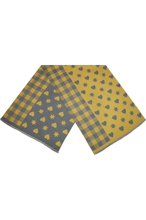 Cwi Sjaal Geruit Dames 180 X 63 Cm Polyester/viscose