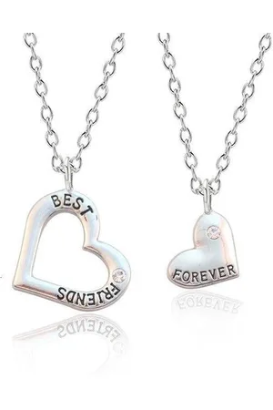 Kasey Vriendschapsketting - BFF ketting - Best Friends Foverver - 2 Hartjes