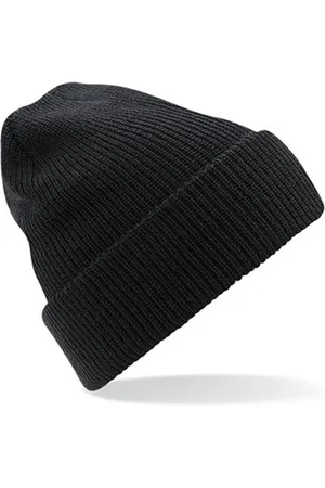 Beechfield Gebreide Heritage Beanie wintermuts in het voor volwassenen - Damesmutsen / herenmutsen - 100% polyacryl