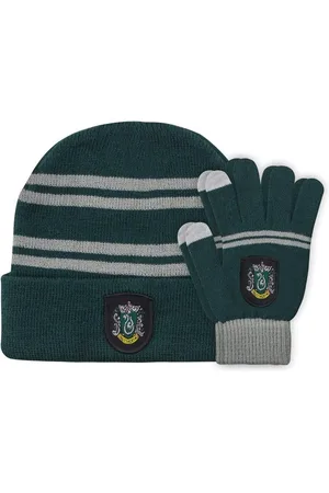 Cinereplicas Harry Potter - Slytherin / Zwadderich handschoenen en muts kids