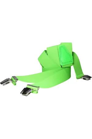 Pierre Mouton Fluor Bretel - Bretels - Volwassenen - Heren - - 140cm - 3 brede clips - XL- XXL