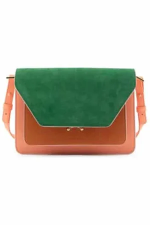 The Sticky Sis Club Satchel | La Promenade | colore // French pink + croissant brown + Paris green