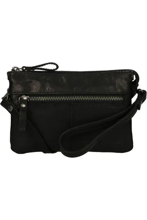 Spikes&Sparrow Kleine Crossbodytas / Schoudertas Dames - Leer - Bronco