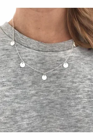 Joboly Muntjes Coin Rondje Cirkel Ketting - Dames - - 45 cm
