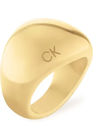 Calvin Klein CJ35000441C Dames Ring - Minimalistische ring