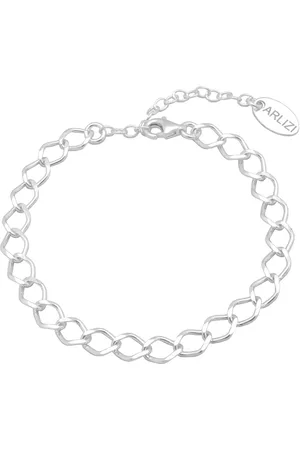ARLIZI 2100 Armband grote rombo schakel - sterling - 20 cm