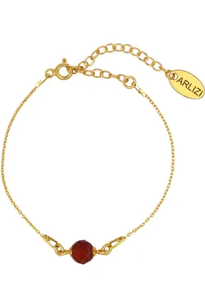 ARLIZI 2022 Armband carneool - verguld - 20 cm