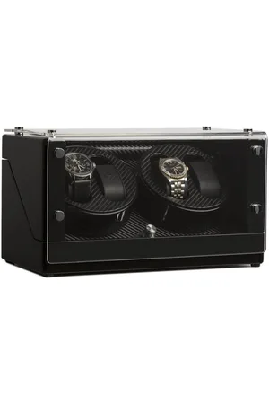 Klarstein Horlogewinder CA2PM voor 4 horloges carbonoptiek