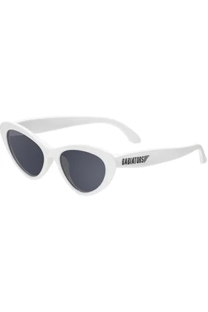 Babiators UV-zonnebril voor kinderen - Cat-Eye - Wicked White - maat Onesize (0-2yrs)