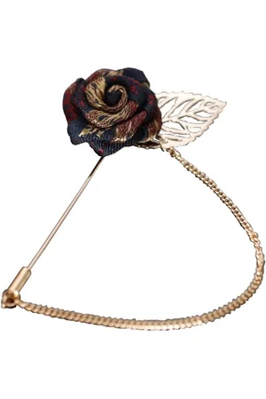 WiseGoods Premium Heren Kostuum Broche Roos - Broches Mannen - Cadeau - Kleding Accessoires - Sierspeld - Speld - Spelden Man