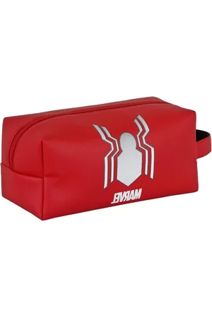 Merkloos Spider-Brick Plus Travel Toilettas Rood - Eén maat
