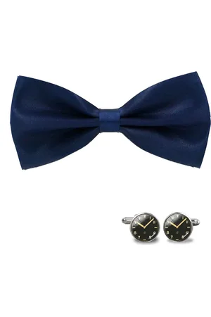 Merkloos Vlinderstrik - Donker blauw - Vlinderdas - Unisex - Heren - vlinder das - strik - strikje