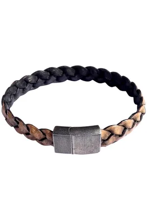 2 Love It Stoer - Armband - Heren - Leer - 22 cm