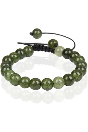 Memphis No.3 Dames Armband - 8mm Dark Green
