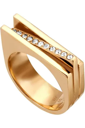 ESPRIT Luna - Ring - Staal geelgoudverguld -