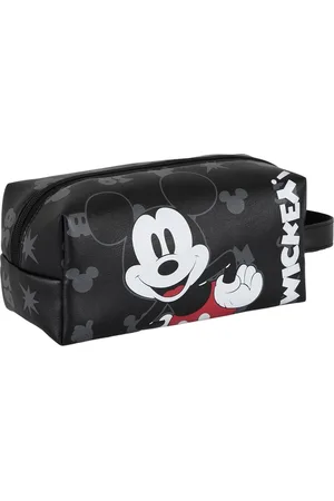 Merkloos Surprise-Brick Plus Travel Toilettas Zwart Zwart Eén maat - Mickey Mouse