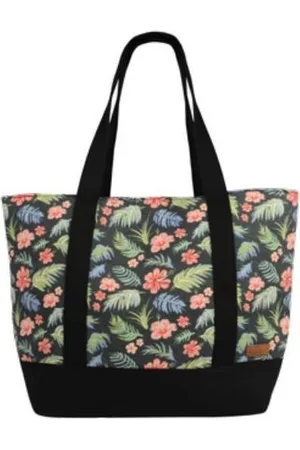 Urban Beach Strandtas Floral Dames 35 Liter Katoen
