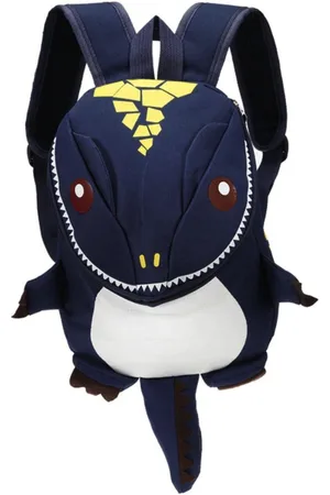 KIMU Rugtas Dino - Kleine Rugzak Dinosaurus Monster Tas T-Rex - Rugtasje Jongen Veilige Schooltas Kinderen Kindertas Gymtas Kind Klein Festival