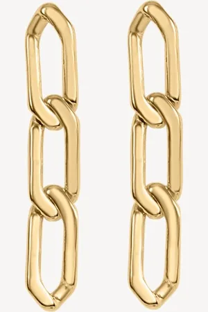 Margot Bardot Missy Gold - Oorbellen dames Goudkleurig Statement oorbellen