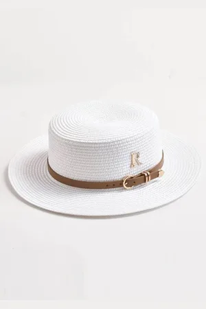Merkloos Dameshoed - Boho - - met diamond R
