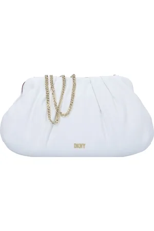 DKNY Koppeling Schoudertas Presley Clutch Wit