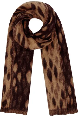 Yehwang Sjaal camel dierenprint
