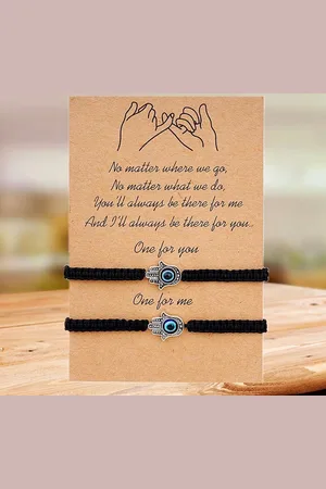 Akyol Evileye – evil – eye – blauwe evileye – armband– unisex – geluk – bescherming – diepe blauw -boze oog ketting -turkse oog -nazar boncuk -cadeau voor vriendin-best friends armband -blauwe oog armband – vrienden armband – 2