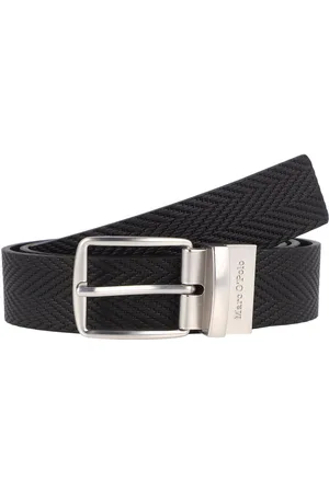 Marc O’ Polo Omkeerbare riem Leer - Jongens - 90 cm - black