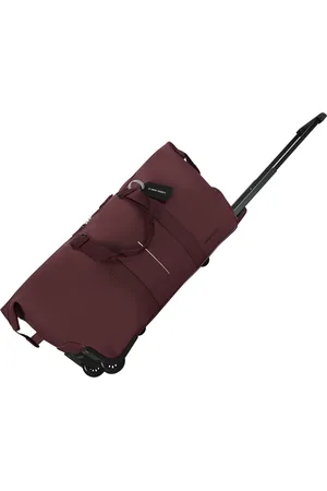 NEW REBELS Weston Duffel Trolley – 58L – Waterafstotende Reistas met Wielen en Trekstang – Handbagage – Weekendtas – Unisex – Zwart