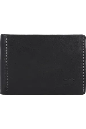 Braun büffel Braun Büffel Portemonnee Henry Mini Wallet Zwart
