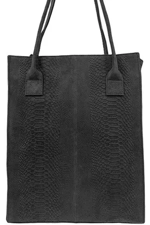 DSTRCT Medium Schoudertas / Crossbodytas Dames - Leer - Portland Road - Crocoprint
