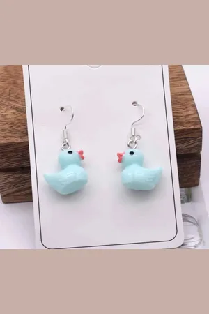 Akyol Eenden oorbellen- - Bad eend oorhangers -Cadeau - sieraad - Eendjes - dieren oorbellen - dieren - Sieraad - oorbel - oorhangers – cadeau-carnaval - gift