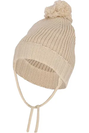 sarlini Wintermuts jongens - Ribbed - - Pompon - 4 t/m 8 jaar