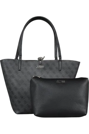 Guess Alby Toggle Tote Handtassen - Zwart - One Size